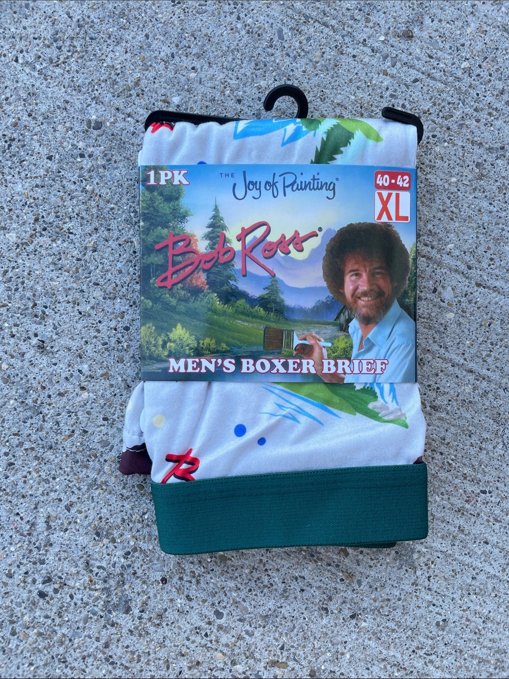 Mens Bob Ross Licensed Boxer Briefs - Size Extra Large XL - NWT
